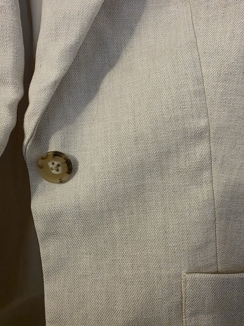 J. Crew Women's Cream Linen Blend Blazer - Picture 4 of 7
